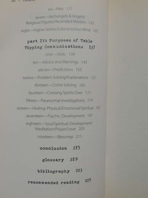 Table Tipping for Beginners - A Time Honored Way to Talk to Spirits - Teresa Lally