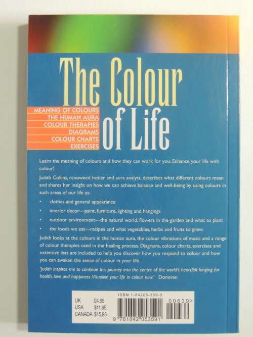 The Colour of Life - Judith Collins      Colour Therapy