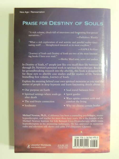 Destiny of Souls - New Case Studies of Lives Between Lives - Michael Newton