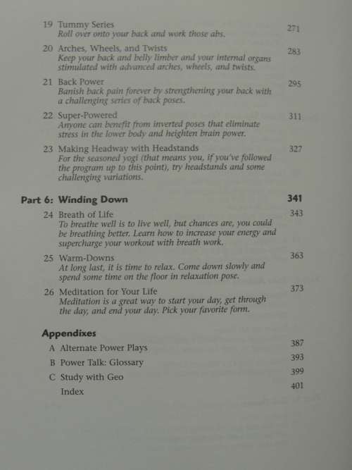 The Complete Idiot`s Guide to POWER YOGA - Geo Takoma, Eve Adamson