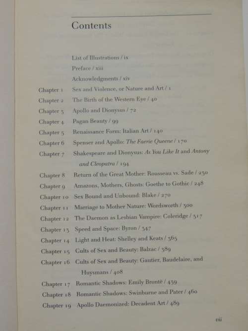 Sexual Personae - Art And Decadence From Nefertiti To Emily Dickinson - Camille Paglia