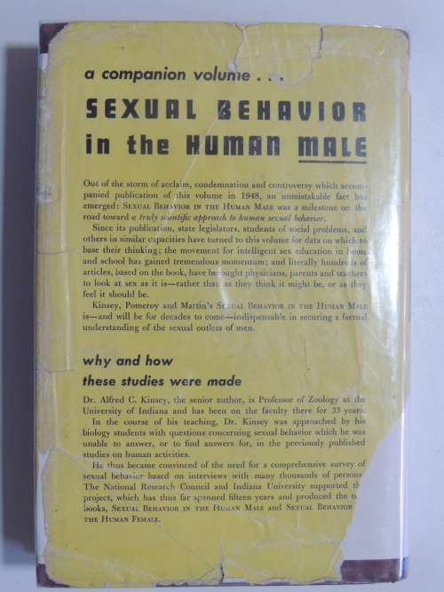 Sexual Behaviour In The Human Female - Alfred C. Kinsey et al