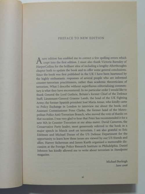 Blood & Rage  A Cultural History Of Terrorism -  Michael Burleigh