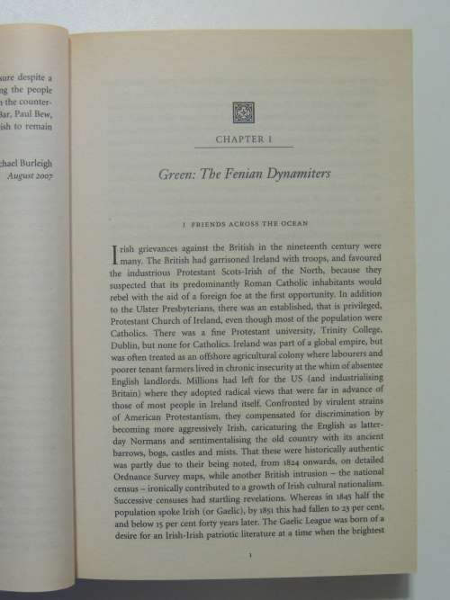 Blood & Rage  A Cultural History Of Terrorism -  Michael Burleigh
