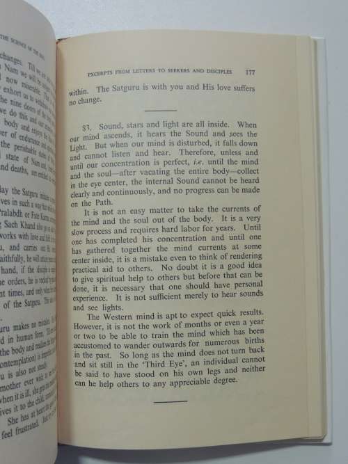 The Science Of The Soul - Maharaj Sardar Bahadur Jagat Singh