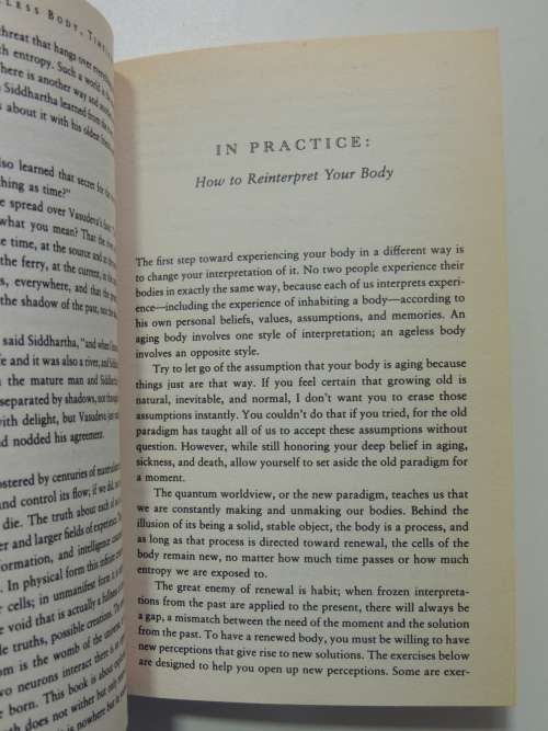 Ageless Body, Timeless Mind - A Practical Alternative To Growing Old - Deepak Chopra