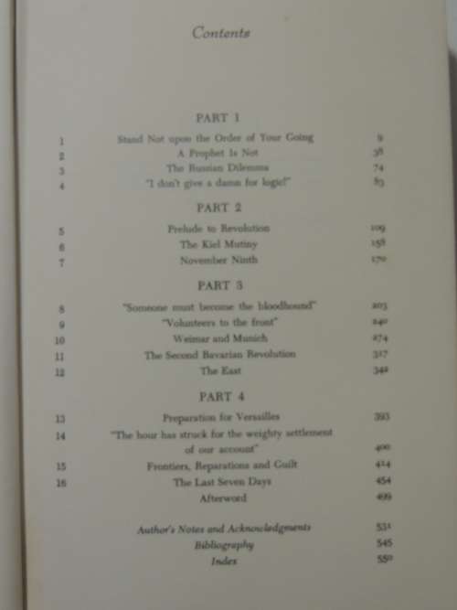 The King`s Depart - The Tragedy Of Germany: Versailles And The German Revolution - Richard M. Wat