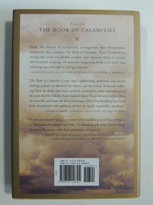 The Book Of Calamities - Five Questions About Suffering And Its Meaning- Peter Trachtenberg