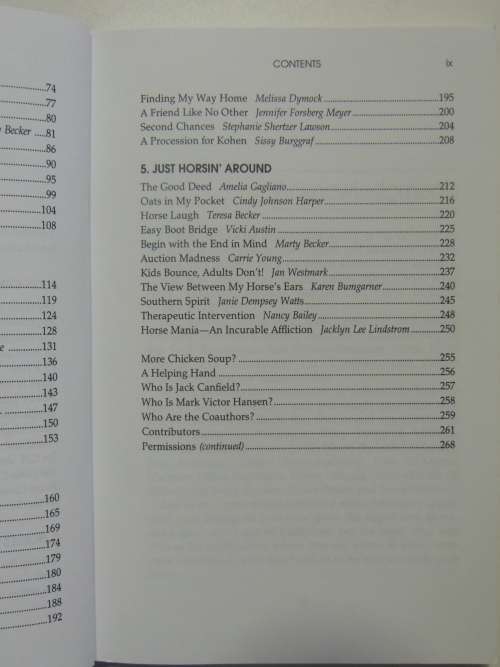 Chicken Soup For The Horse Lover`s Soul II, Inspirational Tales of Passion... - Jack Canfield et al