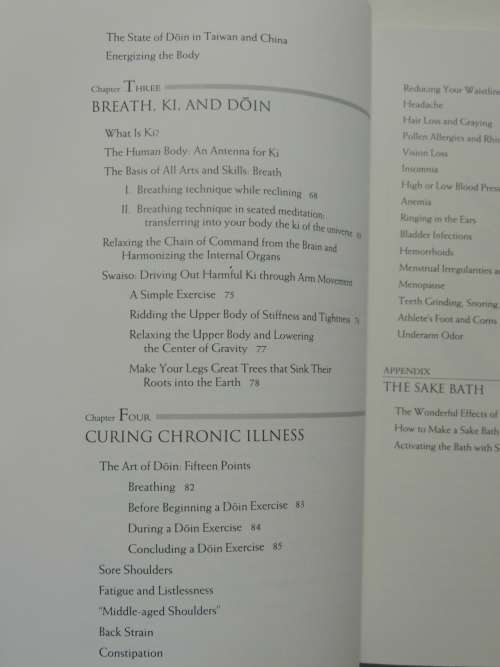 The Taoist Road To Health The Doin Method - Masao Hayashima