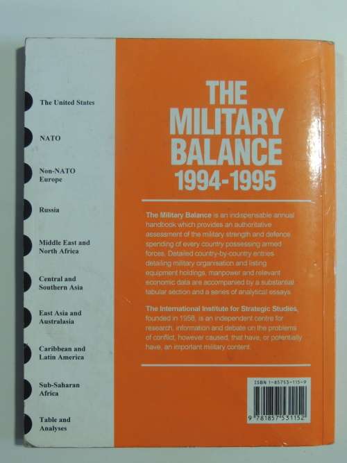 The Military Balance 1994 - 1995