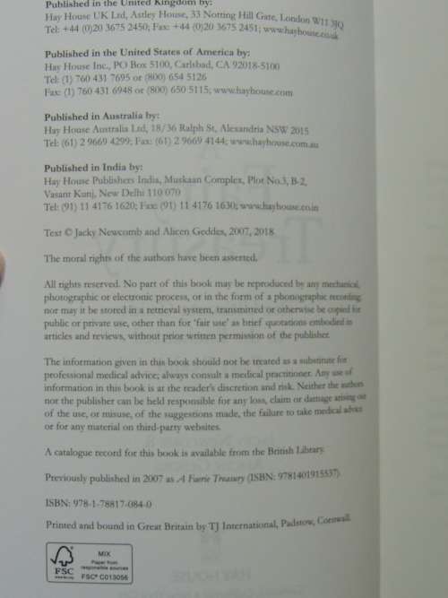 A Fairy Treasury - The Ultimate Guide To The Enchanted Fairy Realm - Jacky Newcomb & Alicen Geddes