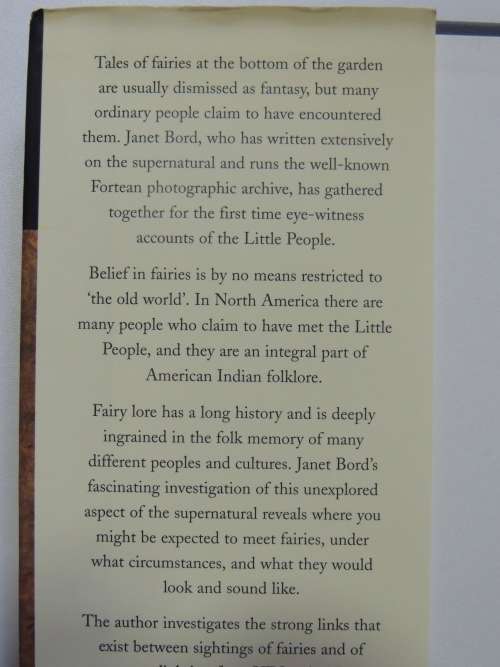 Fairies - Real Encounters With Little People - Janet Bord