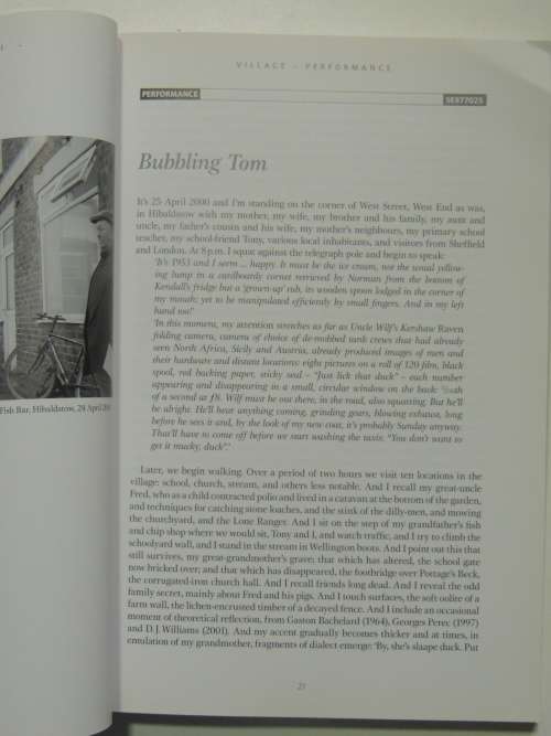 `In Comes I` - Performance, Memory & Landscape- Mike Pearson