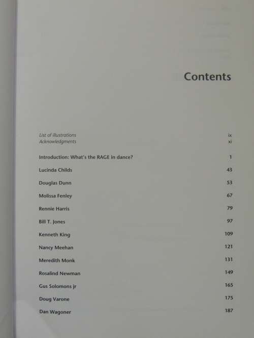 Further Steps 2 - 14 Choreographers on What`s the Rage in Modern Dance - Contance Kreemer BOOK
