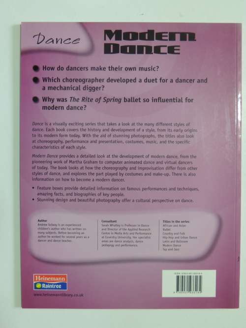 Modern Dance - Andew Solway BOOK