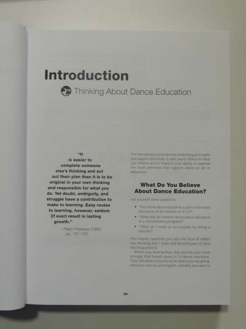 Teaching Dance as Art in Edcation - Brenda Pugh McCutchen