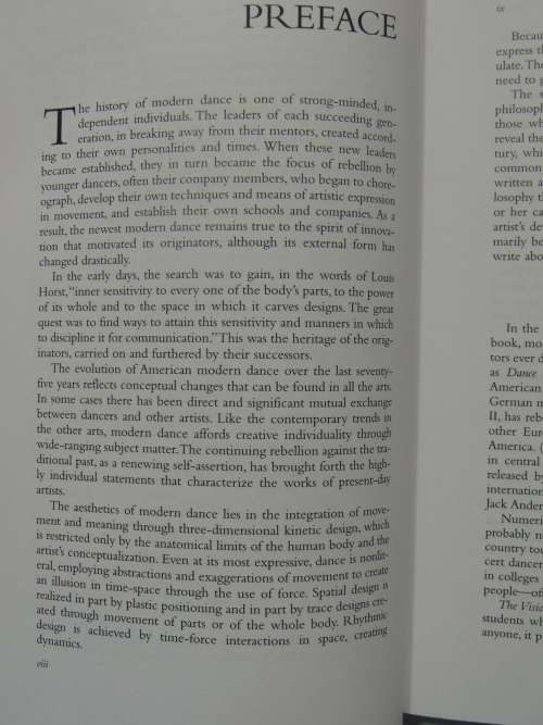 The Vision of Modern Dance, In the Words of its Creators- Ed.Jean Morrison Brown, Naomi Mindlin, C W