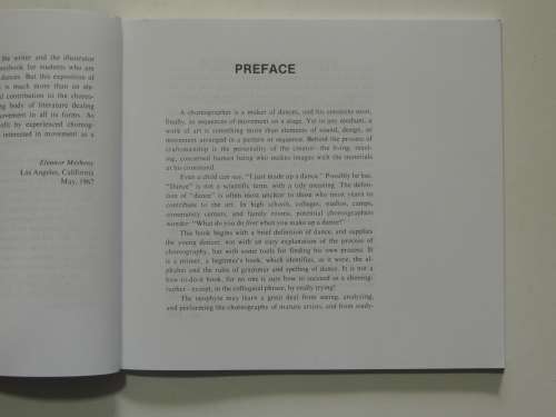 A Primer for Choreographers - Lois Ellfeldt BOOK