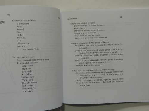 A Primer for Choreographers - Lois Ellfeldt BOOK