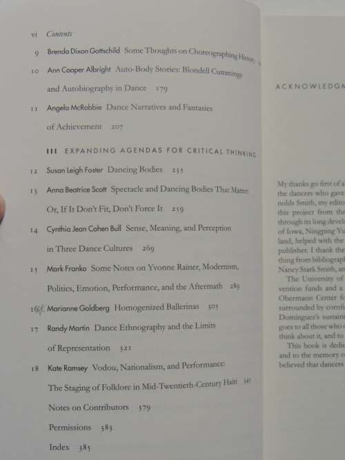 Meaning in Motion - New Cultural Studies of Dance - Ed. Jane C Desmond BOOK