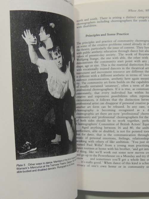 Dance as Education - Towards a National Dance Culture - Peter Brinson BOOK