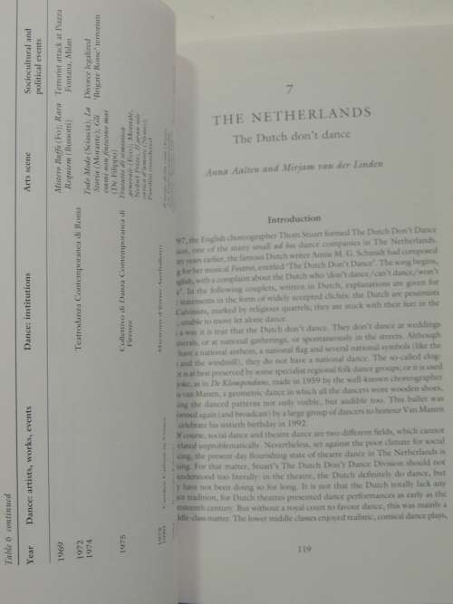 Europe Dancing, Perspectives onTheatre Dance& Cultural Identity - Ed. Andree Grau, Steph Jordan BOOK