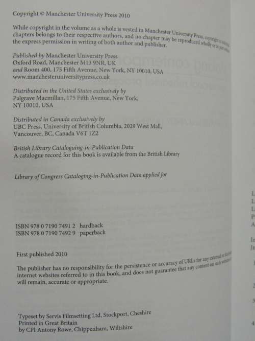 Making Contemporary Theatre - International Rehearsal Process - Ed. Jen Harvie, Andy Lavender