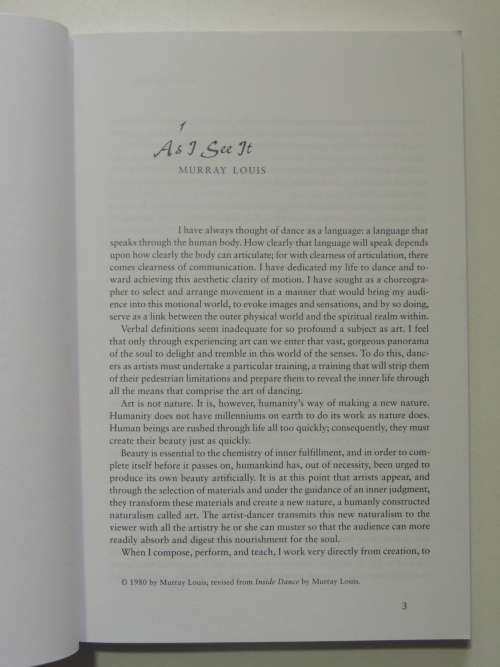 The Body Can Speak, Essays onCreative Movement Eduaction withEmphasis Dance & Drama- Ed Anneli Mertz