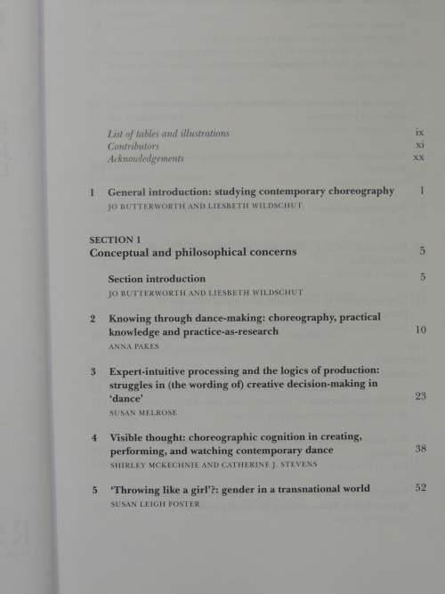 Contemporary Choreography -  Critical Reader - Jo Butterworth, Liesbeth Wildschut DANCE