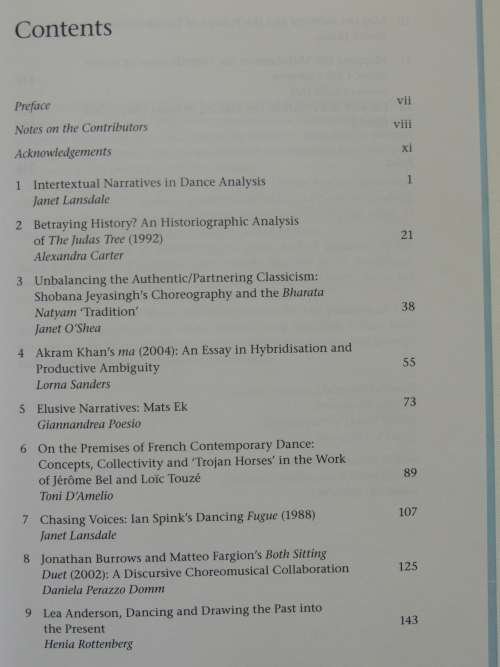 Decentring Dancing texts - The Challenge of Interpreting Dances - Ed.  Janet Lansdale