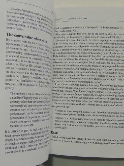 Dance, Education and Philosphy - Graham McFee