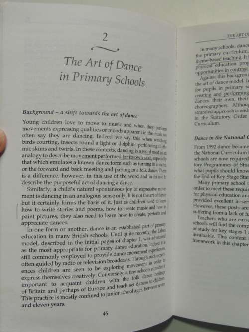 The Art Dance in Education - Jacqueline M Smith-Autard