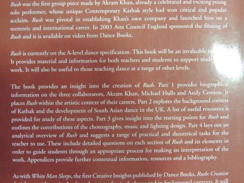 Akran Khan`s Rush - Creative Insights - Lorna Sanders