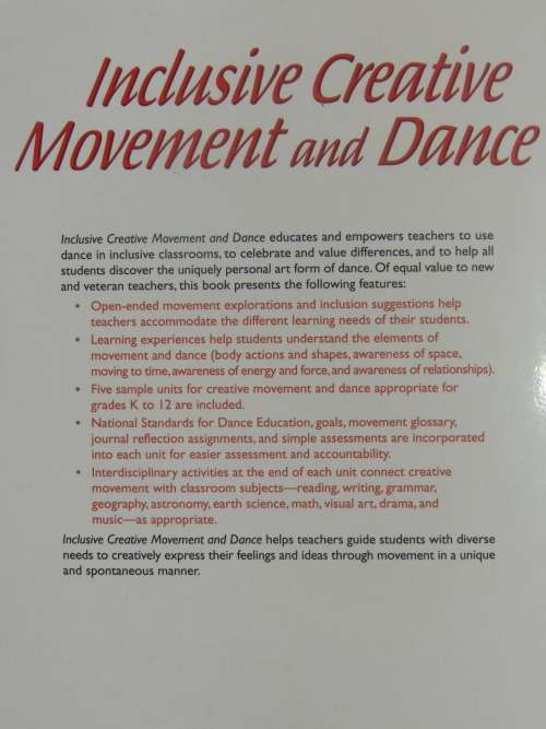 Inclusive Creative Movement & Dance - Karen A Kaufmann