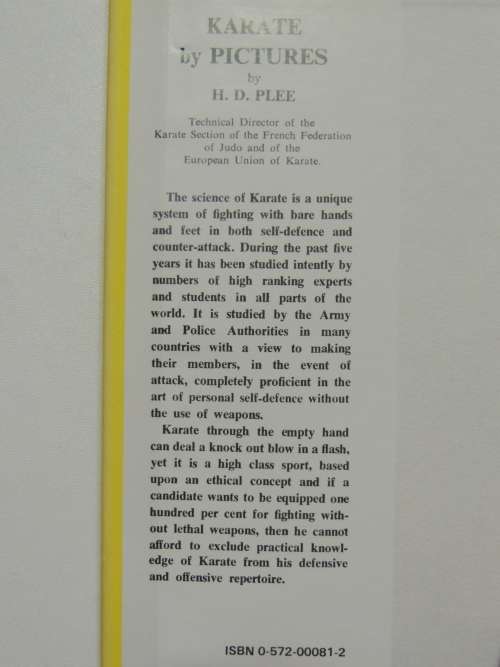 Karate byPictures,The Science ofSelf Defence bythe EmptyHand lucidly Explained &Illustrated- HD Plee