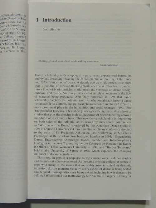 Moving Words - Re-Writing Dance - Ed. Gay Morris