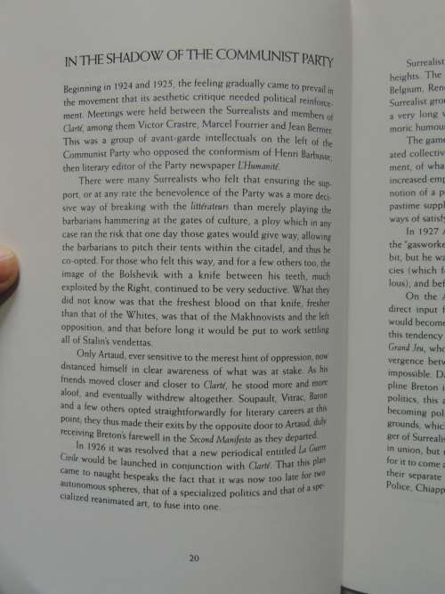 A Cavalier History of Surrealism - Raoul Vaneigem `J-F Dupuis`, Translated by Donald Nicholson-Smith