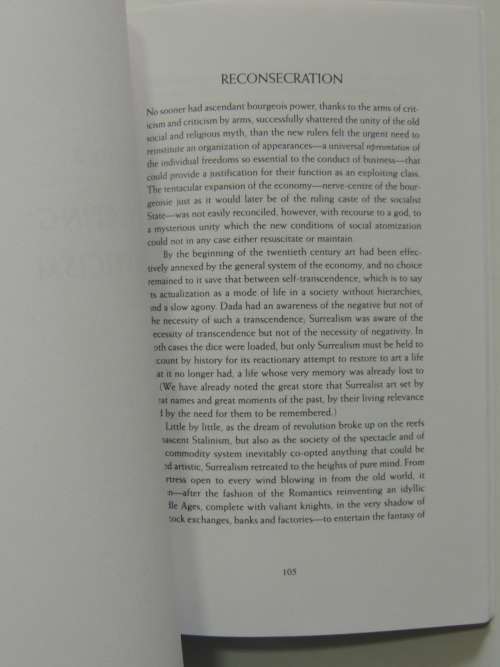 A Cavalier History of Surrealism - Raoul Vaneigem `J-F Dupuis`, Translated by Donald Nicholson-Smith