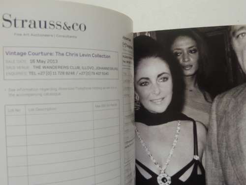 Vintage Couture: The Chris Levin Collection May 2013 - Public Auction Catalogue by Strauss  & Co