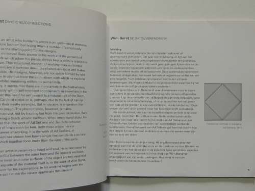 Wim Borst - Deingden/Verbindingen - Museum het Princesshof, Leeuwarden - INSCRIBED by Artist 1992/93