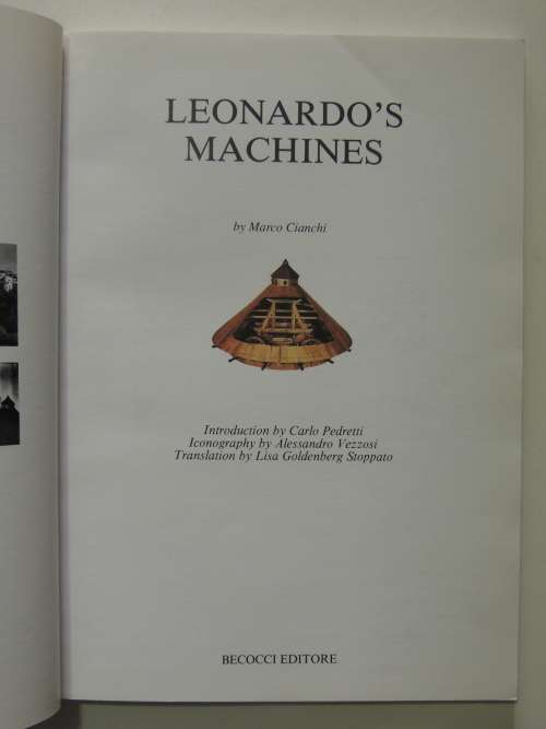 Leonardo da Vinci`s Machines  - Marco Cianchi