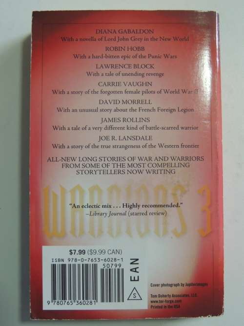 Warriors 3 - All-new tales of war & warriors-  in worlds of old, worlds to come, worlds that never w