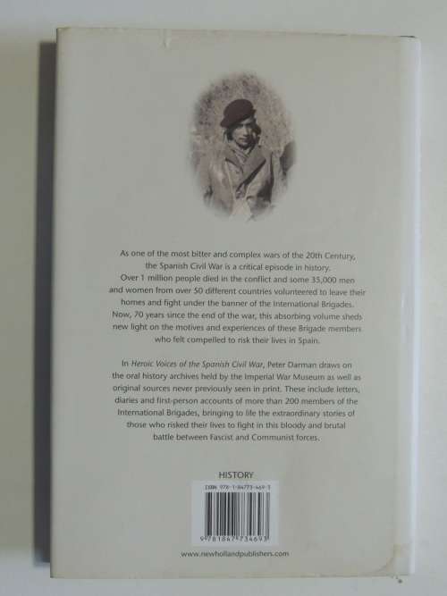 Heroic Voices of the Spanish Civil War, Memories from International Brigades - Peter Darman