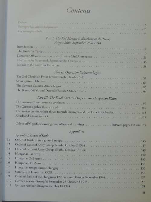 Panzerschlacht - Armoured Operations On The Hungarian Plains September - November 1944 - Perry Moore