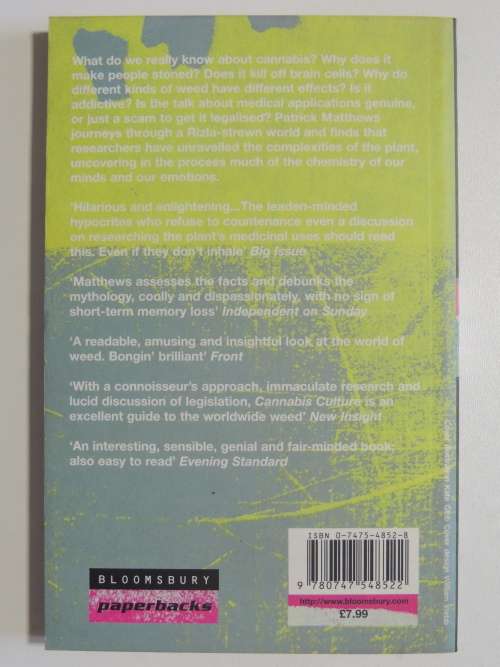 Cannabis Culture - Patrick Matthews