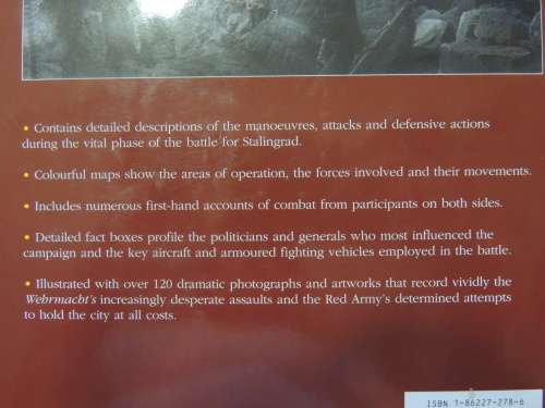 Stalingrad The Vital 7 Days,German`s Last Desperate Attempt To Capture The City:1942 -  Will Fowler