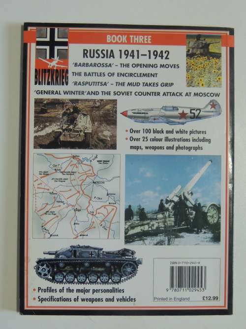 Blitzkrieg - Russia 1941 - 1942 (Vol 3) & Russia 1942 - 1943 (Vol 5) - Will Fowler