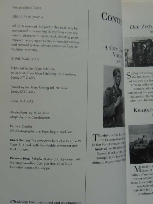 Blitzkrieg - Russia 1941 - 1942 (Vol 3) & Russia 1942 - 1943 (Vol 5) - Will Fowler