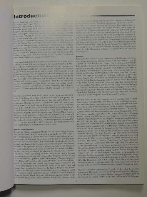 The German Invasion Of Yugoslavia 1941 - Gordon Rottman & Dmitriy Zgonnik